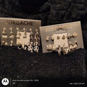 Jordache pierced earrings